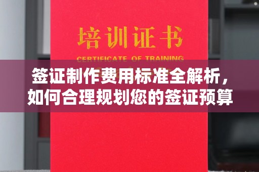 隰县签证制作费用标准全解析，如何合理规划您的签证预算？
